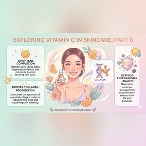 Why Vitamin C ? ✨️ for Radiant Skin🔸️🔸️